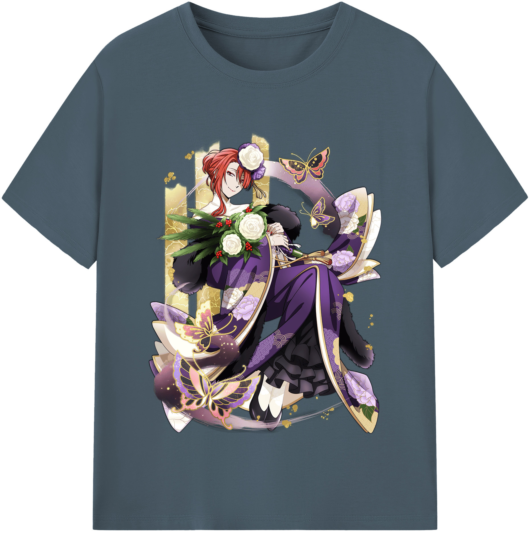 （画像用） 文豪ストレイドッグス Bungo Stray Dogs 綿100％半袖Tシャツ（フロントプリント）